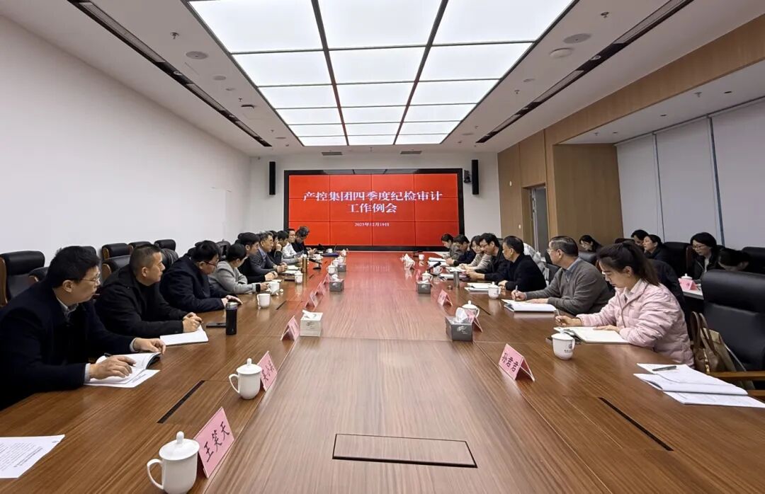 產(chǎn)控集團(tuán)召開(kāi)四季度紀(jì)檢審計(jì)工作例會(huì)